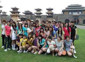 2011横店旅游大合影
